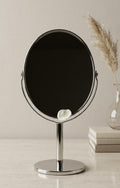 Double Sided Oval Shape Mirror