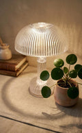 Crystal Mushroom Lamp USB Rechargeable for Bedroom Decoration