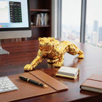 The Golden Jaguar - Car Dashboard Ornaments