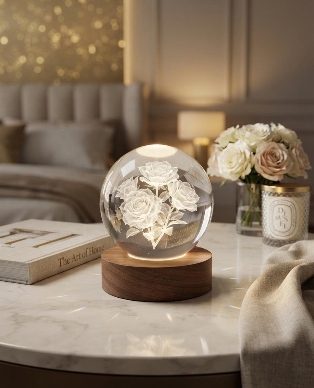 3D Crystal Ball Lamp