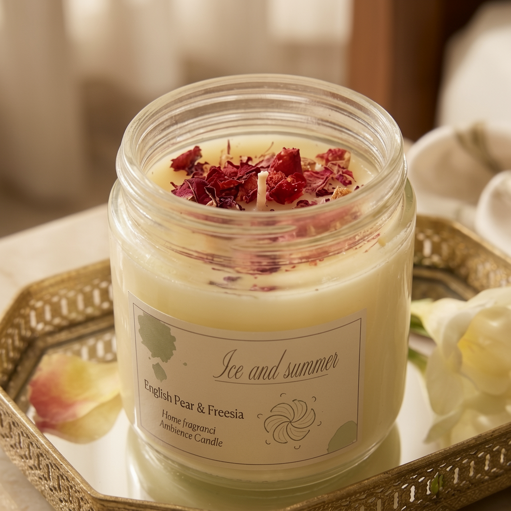 Pack of 2 Light Scent Candle Jar